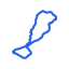 Map of Tisza Tó (Cycling 🚲)